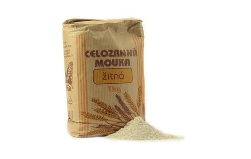 E-shop Natural Jihlava Múka celozrnná ražná - Natural 1000 g