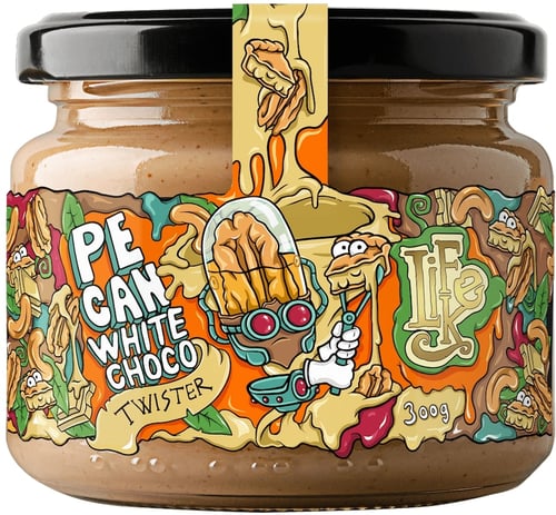 E-shop LifeLike Pecan White Choco Twister 300g