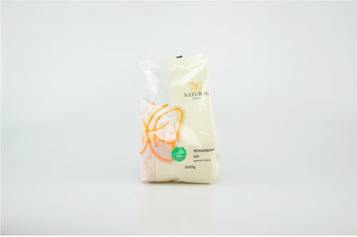 E-shop Natural Jihlava Soľ himalájska ružová jemná Natural 500g