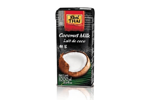 E-shop Kokosové mlieko 85 % extrakt Real Thai 1000 ml
