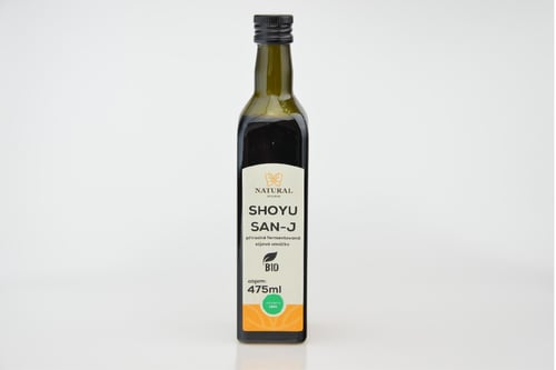 E-shop Natural Jihlava Shoyu san-j sójová omáčka BIO Natural 475ml