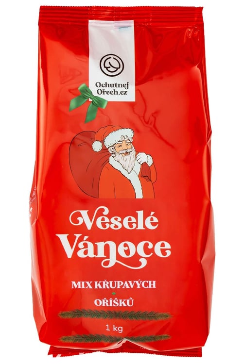 E-shop Ochutnej Ořech Mix VESELÉ VIANOCE