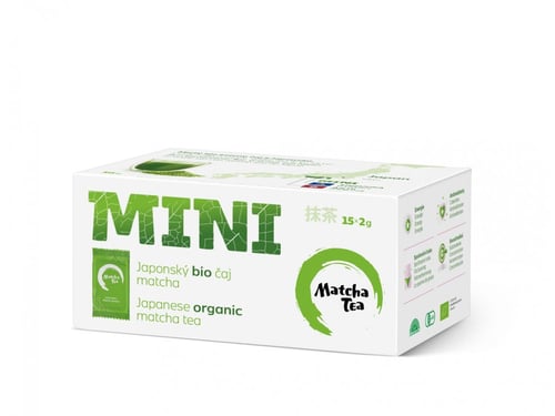 E-shop Matcha Tea BIO zelený čaj mini 15 x 2 g