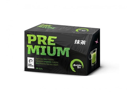 E-shop Matcha Tea Premium BIO zelený čaj 20 x 1,5 g