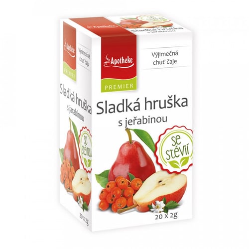 E-shop Apotheke Sladká hruška s jarabinou 20 vrecúšok