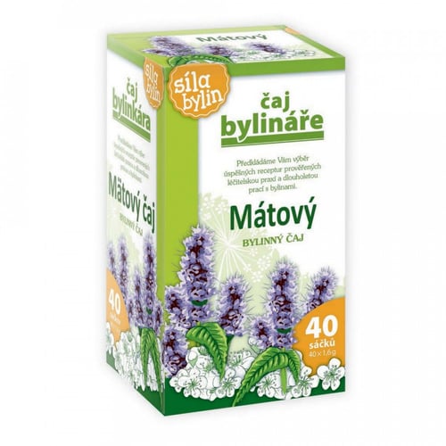 E-shop Apotheke Bylinkár mätový čaj 40 vrecúšok