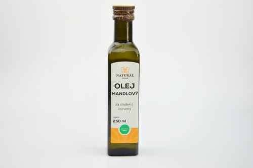 E-shop Ochutnej Ořech Olej mandľový lisovaný za studena Natural 250ml