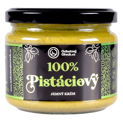 E-shop Ochutnej Ořech 100 % Pistáciové maslo jemné