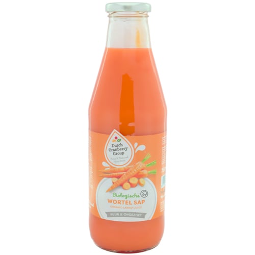 E-shop Ochutnej Ořech Bio mrkvová šťava 100 % nesladená 750 ml