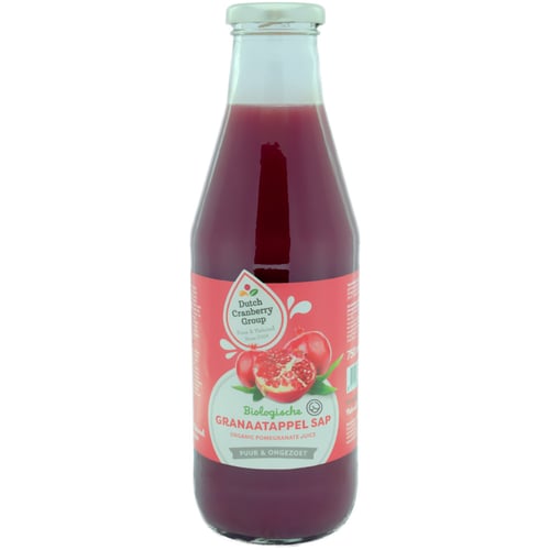 E-shop Ochutnej Ořech Bio šťava z granátového jablka 100 % nesladená 750 ml