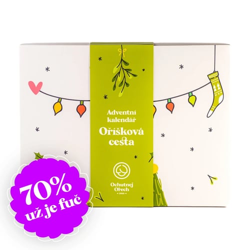 E-shop Ochutnej Ořech Adventný kalendár 2025: Oriešková cesta