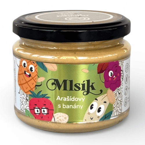 E-shop Ochutnej Ořech Mlsík krém arašidový s banánmi