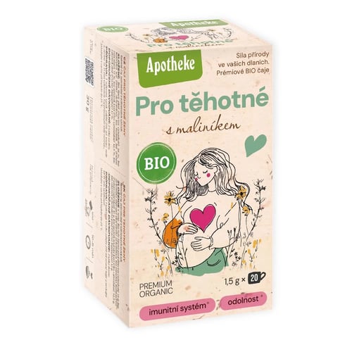 E-shop Apotheke Čaj pre tehotné ženy BIO 20 vrecúšok